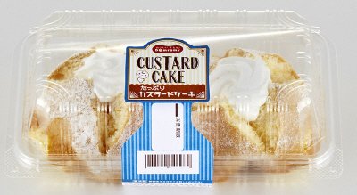 たっぷりカスタードケーキ