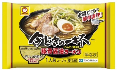 今どきの一杯　にんにく香る！豚骨醤油ラーメン