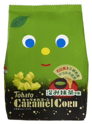 キャラメルコーン　深み抹茶味