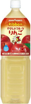 Ｒｉｂｂｏｎやさしいフルーツ　りんご