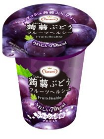 フルーツヘルシー　蒟蒻ぶどう