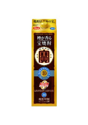 樽が香る＜宝焼酎＞２０°紙パック