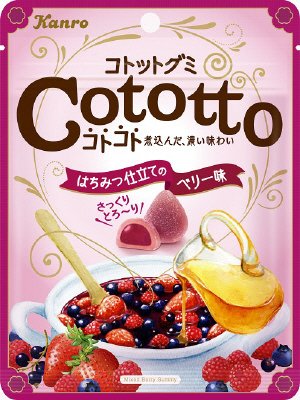 コトットグミ　はちみつ仕立てのベリー味