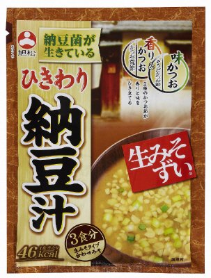 袋入生みそずいひきわり納豆汁３食