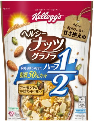 ヘルシーナッツグラノラ袋　４５０ｇ