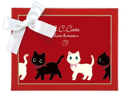 Ｃ．Ｃ．キャッツチョコギフトＬ