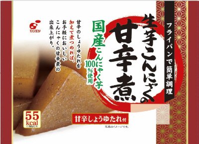 生芋こんにゃくの甘辛煮