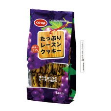 たっぷりレーズンクッキー