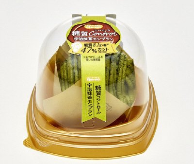 糖質コントロール　宇治抹茶モンブラン