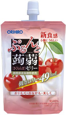 ぷるんと蒟蒻ゼリーＳＴ　さくらんぼ