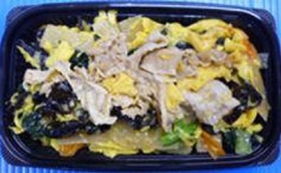 豚肉と木耳の玉子炒め