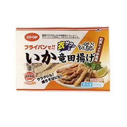 フライパンで！！いか竜田揚げ≪げそいり≫