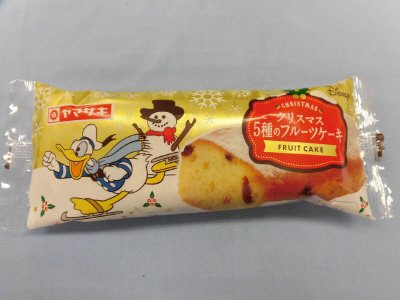 クリスマス　５種のフルーツケーキ（ディズニー）