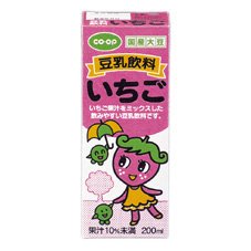 豆乳飲料いちご