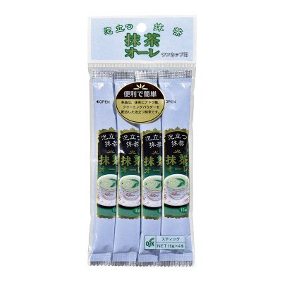 スティック泡立つ調整抹茶オーレ4P