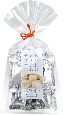 あられのカタチのチョコ（ホワイト）