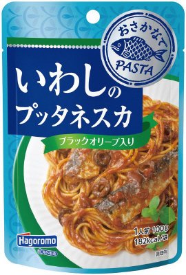 おさかなでＰＡＳＴＡいわしのプッタネスカ