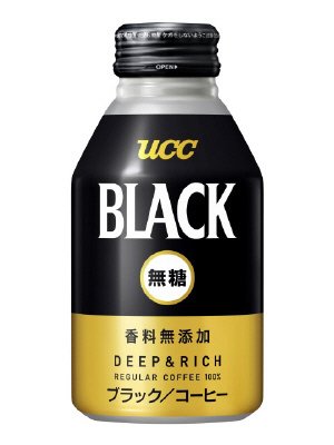 ＵＣＣ　ＢＬＡＣＫ無糖　ＤＥＥＰ＆ＲＩＣＨ　リキャップ缶