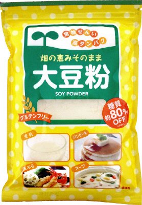 畑の恵みそのまま大豆粉