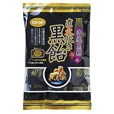 沖縄黒糖直火炊き黒飴