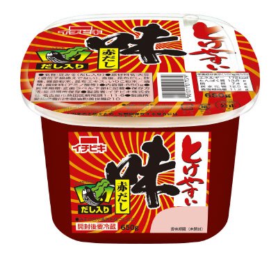 とけやすい味赤だし
