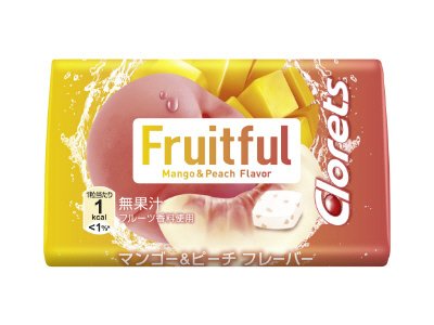 クロレッツ　フルーツフルタブ　マンゴー＆ピーチ
