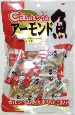 ひとくちアーモンド魚