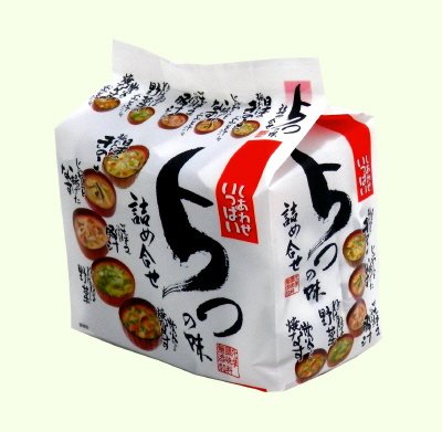 しあわせいっぱいみそ汁　５つの味　詰め合せ