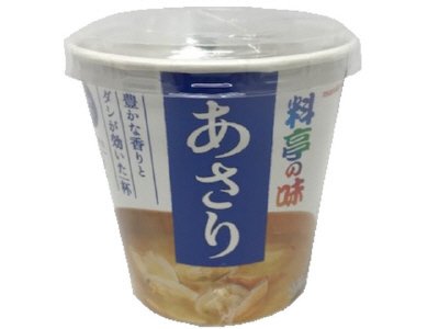 カップ　料亭の味　あさり