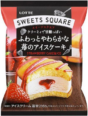 ＳＷＥＥＴＳ　ＳＱＵＡＲＥ　ふわっとやわらかな苺のアイスケーキ