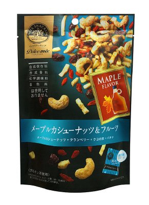 ナッツスナッキング　ＤＭメープルカシューナッツ＆フルーツ
