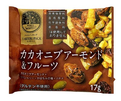 ナッツスナッキング　ＴＰカカオニブアーモンド＆フルーツ