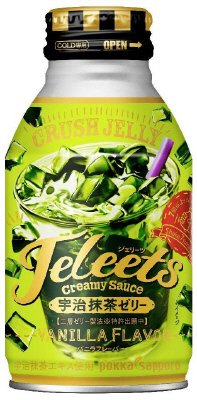 ＪＥＬＥＥＴＳ宇治抹茶ゼリー２７５ｇボトル缶