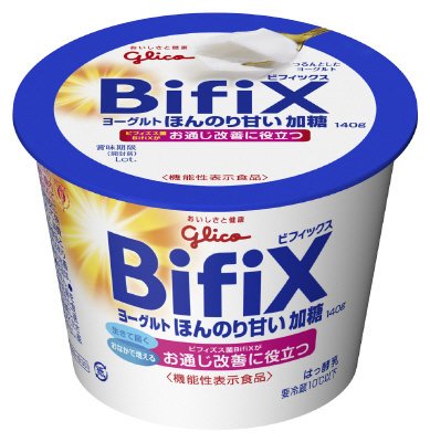 ＢｉｆｉＸヨーグルト　ほんのり甘い加糖　１４０ｇ