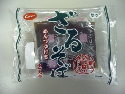 ざるそば２人前（めんつゆ付き）