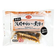子持ち浅羽かれいの煮付け