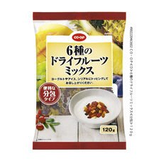 ６種のドライフルーツミックス