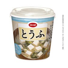 （カップみそ汁）とうふ