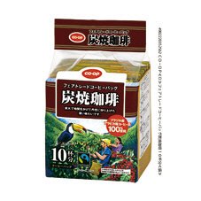 フェアトレードコーヒーバッグ炭焼珈琲