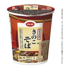 きのこそば　とろみ仕立て