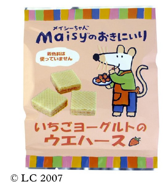 メイシーいちごヨーグルトのウエハース