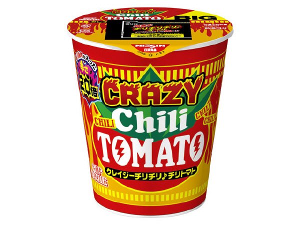 カップヌードル　クレイジーチリチリ♪チリトマト　ビッグ