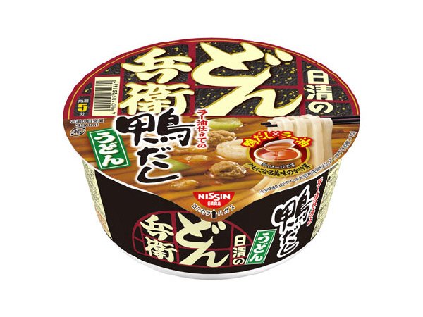 日清のどん兵衛　ラー油仕立ての鴨だしうどん