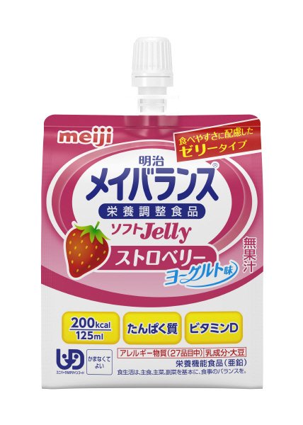メイバランス　ソフトＪｅｌｌｙ　ストロベリーヨーグルト味