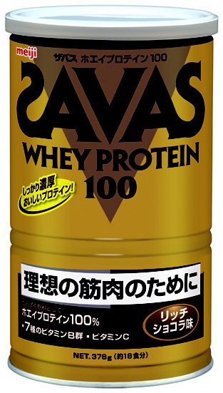 ザバス　ホエイプロテイン１００　リッチショコラ１８食分