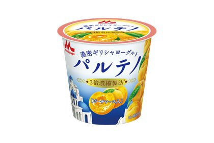 濃密ギリシャヨーグルトパルテノ　ピーチソース入