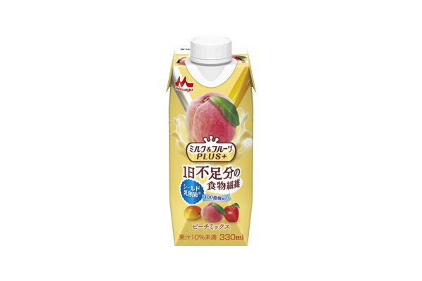ミルク＆フルーツＰＬＵＳ＋　ピーチミックス