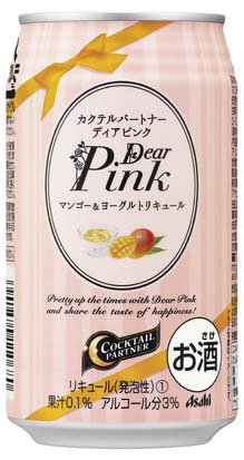 カクテルパートナーディアピンク　マンゴー＆ヨーグルトリキュール