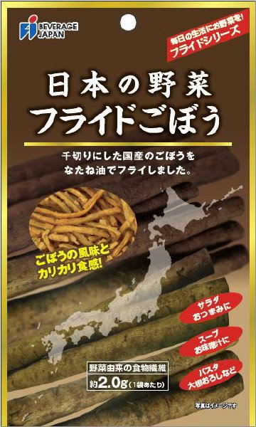 日本の野菜フライドごぼう