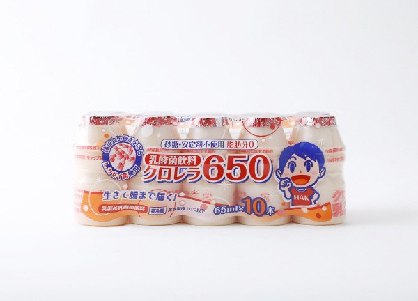 乳酸菌飲料（シュリンク）クロレラ６５０